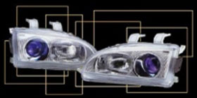 DJ-HD767 CIVIC K6 '92~95 GEN I 喜美投射大燈 (Available )