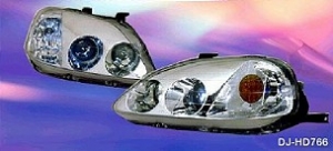 DJ-HD766   6代喜美 CIVIC '99-00  JM 雙投射式大燈
