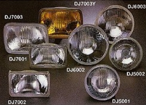 DJ5001, DJ6002, DJ7001, DJ7003 通用型大燈